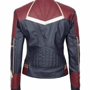 Captain Marvel Carol Danvers Leather Jacket