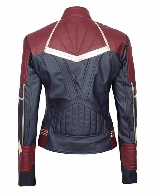 Captain Marvel Carol Danvers Leather Jacket