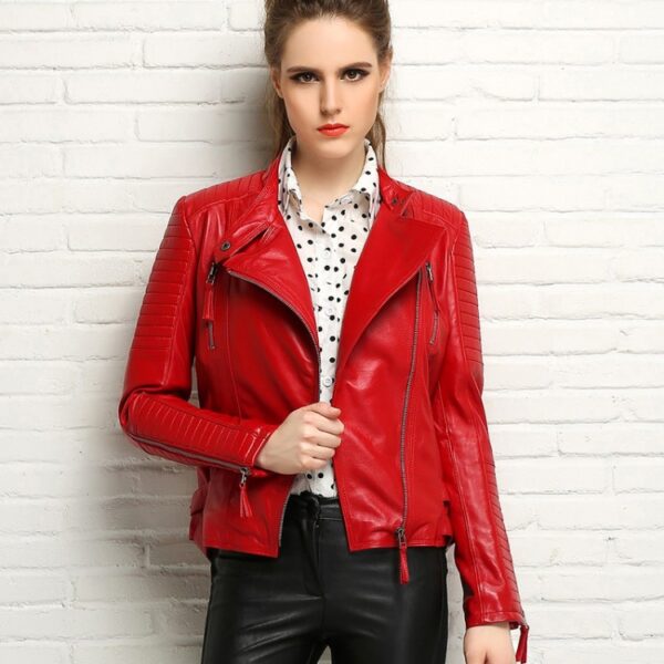 Casual Leather Coat