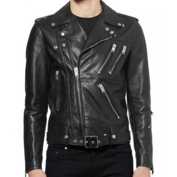 Black Biker Jacket